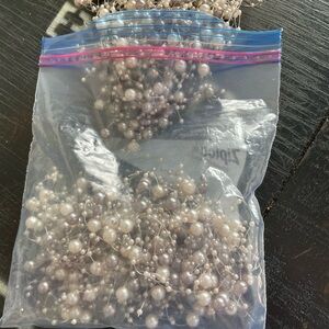 Elegant Pearl Beaded Garland